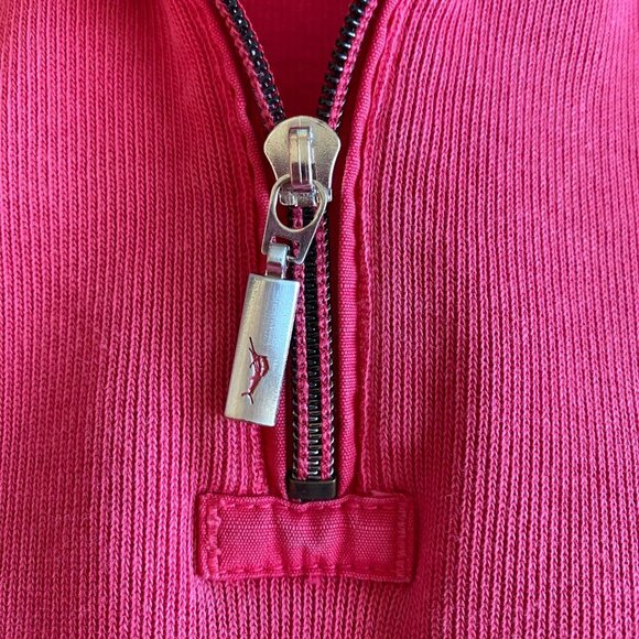Tommy Bahama Antigua Cove Half-Zip Sweatshirt Men's Sz L Classic Preppy Beachy - Picture 6 of 10